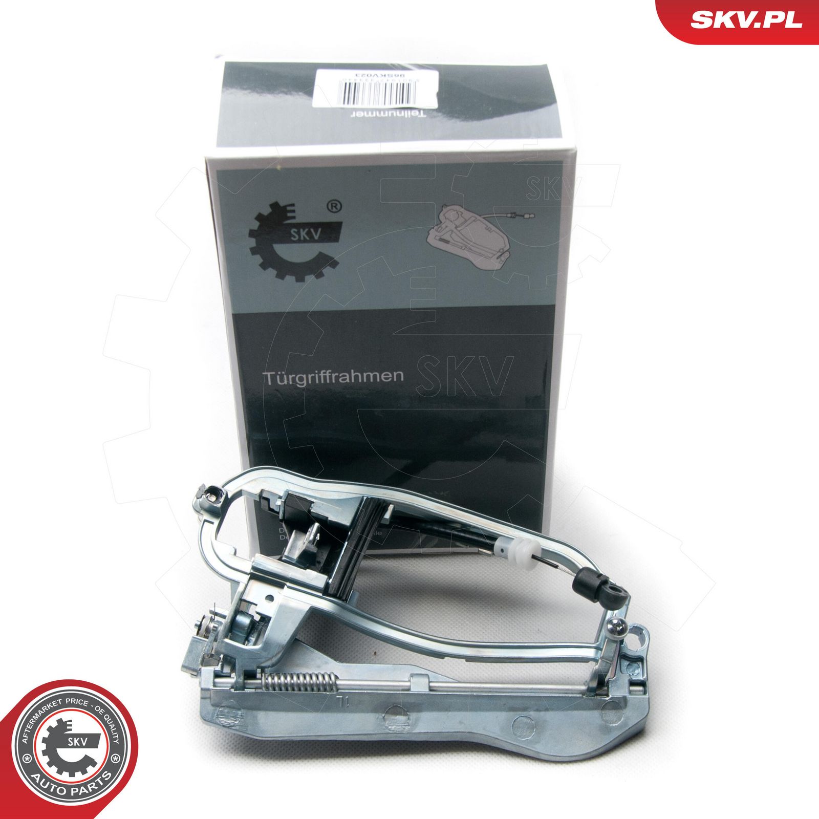 Frame, exterior door handle-4