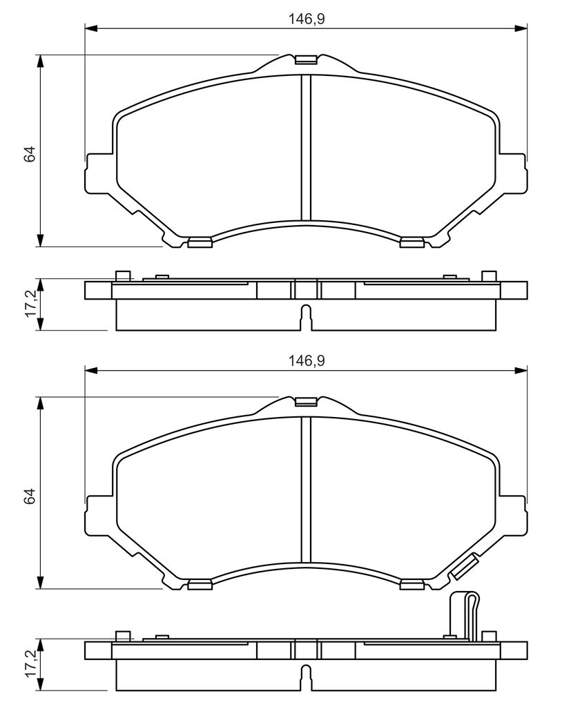 Brake Pad Set, disc brake-4