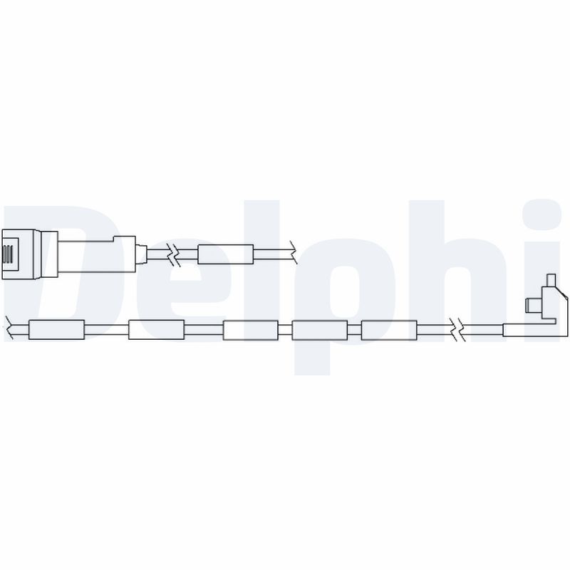 DELPHI LZ0107 Warning contact, brake pad wear