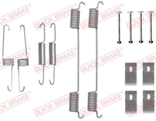 QUICK BRAKE 105-0859 Accessory kit, brake shoes