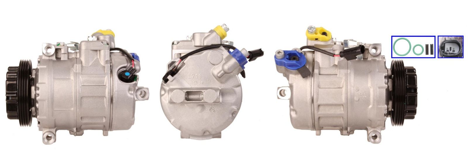LUCAS ACP607 Compressor, air conditioning
