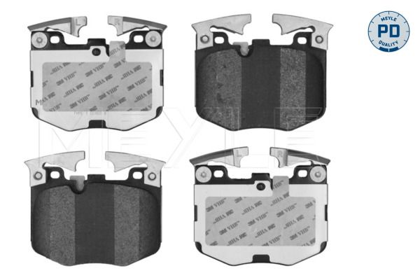 MEYLE 025 224 2520/PD Brake pad set, disc brake