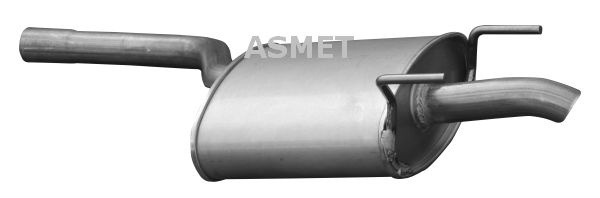 ASMET 01.053 Rear muffler