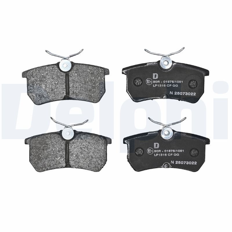 Brake Pad Set, disc brake-1