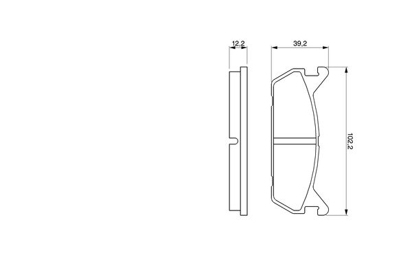 Brake Pad Set, disc brake-5