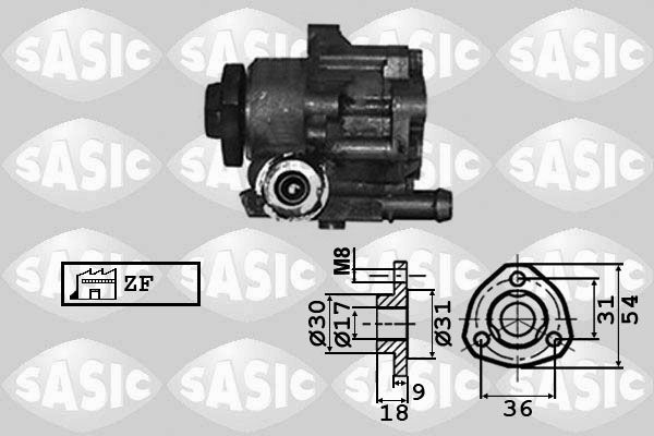 SASIC 7076010 Hydraulic pump, steering