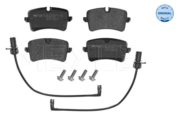 MEYLE 025 246 0617/W Brake pad set, disc brake