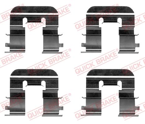 QUICK BRAKE 109-0024 Accessory kit, disc brake pad