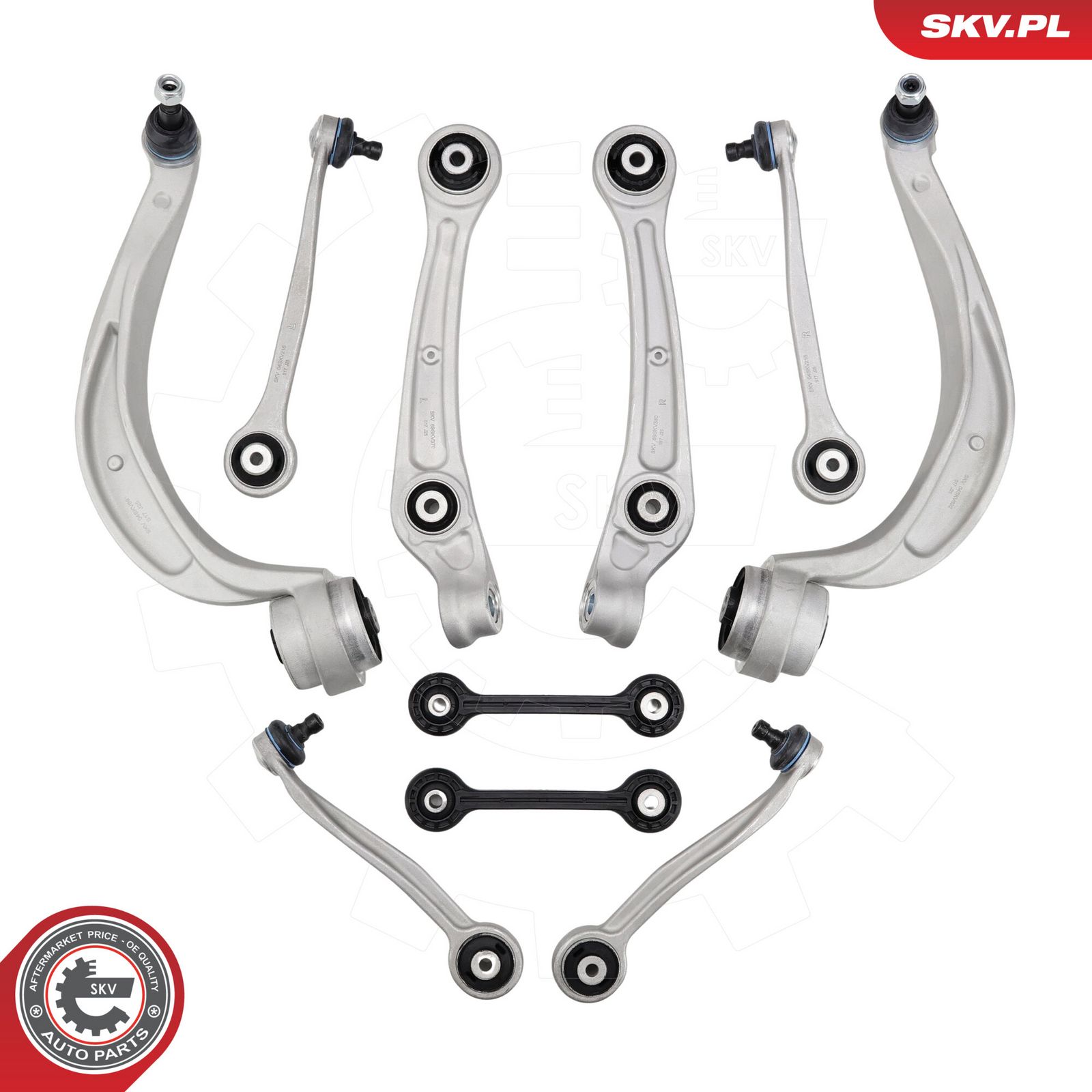 Control/Trailing Arm Kit, wheel suspension