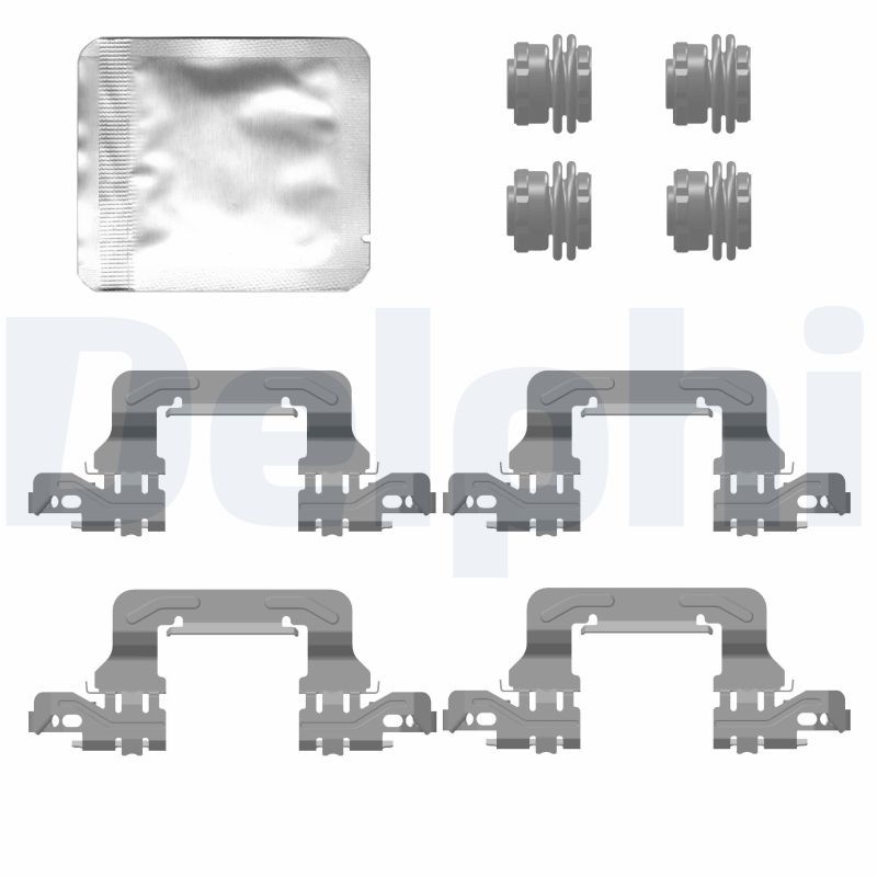 DELPHI LX0778 Accessory kit, disc brake pad