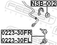 Link/Coupling Rod, stabiliser bar-1