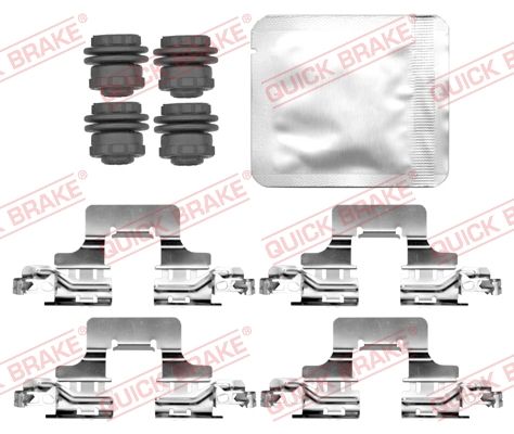 QUICK BRAKE 109-0128 Accessory kit, disc brake pad