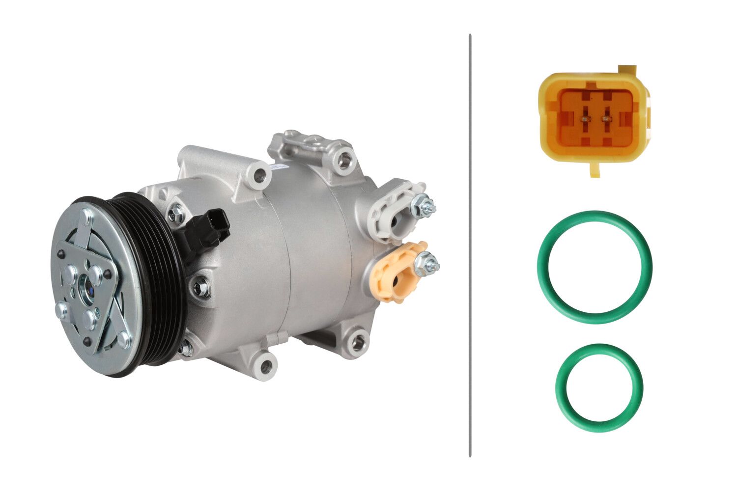 HELLA 8FK 366 203-161 Compressor, air conditioning