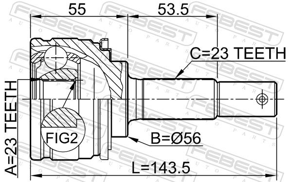Joint Kit, drive shaft-1