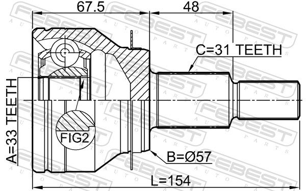 Joint Kit, drive shaft-1