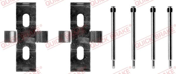 priedų komplektas, diskinių stabdžių trinkelės