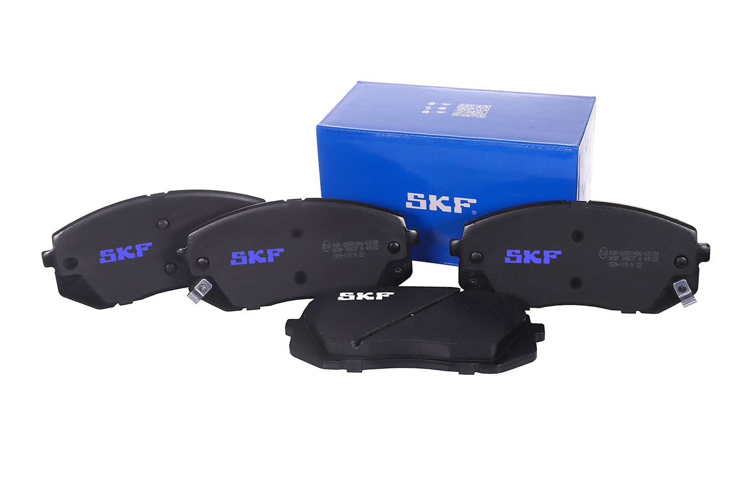 SKF VKBP 80637 A Brake pad set, disc brake
