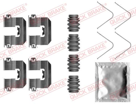 QUICK BRAKE 109-0058 Accessory kit, disc brake pad