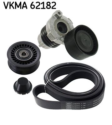 SKF VKMA 62182 V-ribbed belt set