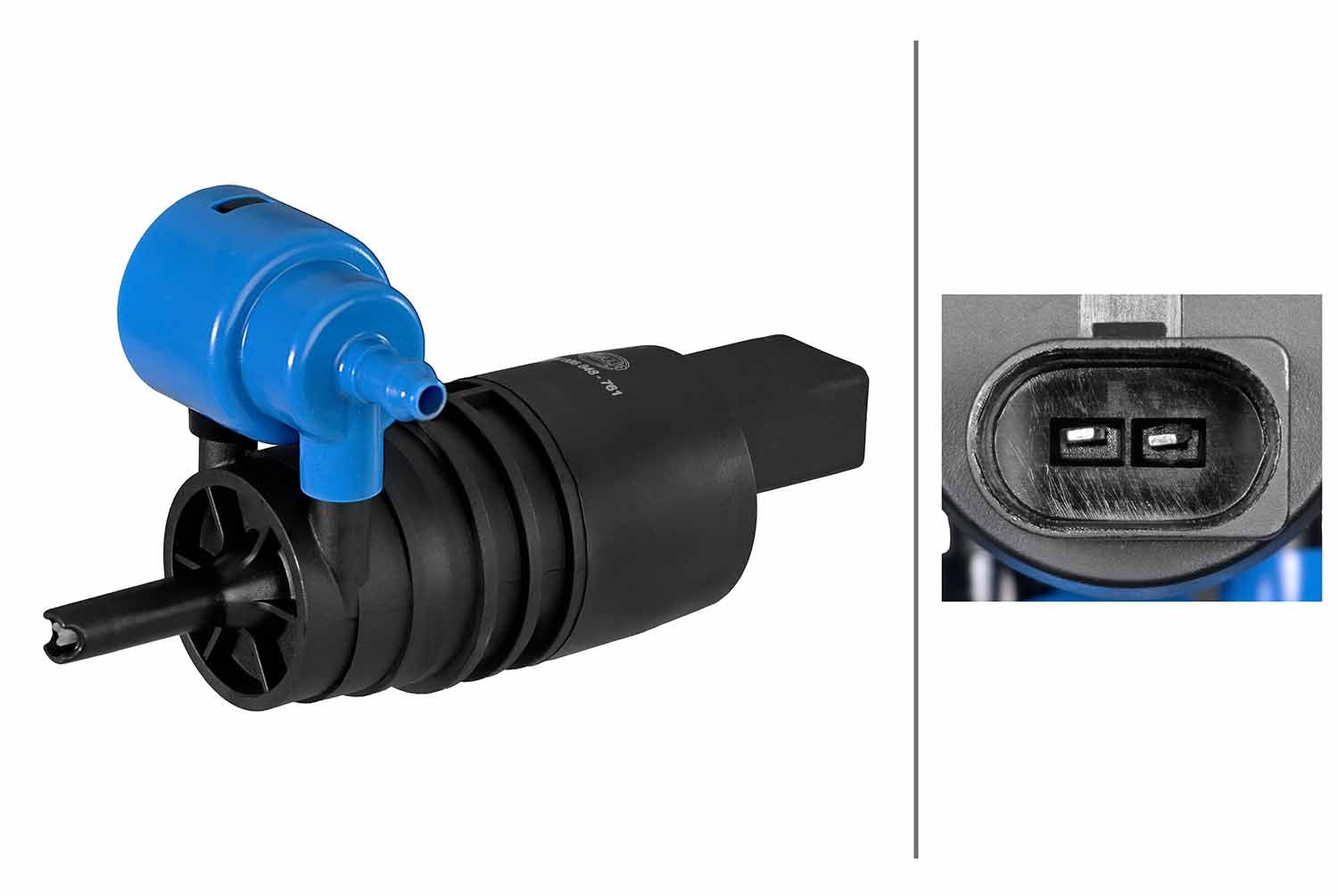 HELLA 8TW 006 848-761 Washer fluid pump, window cleaning
