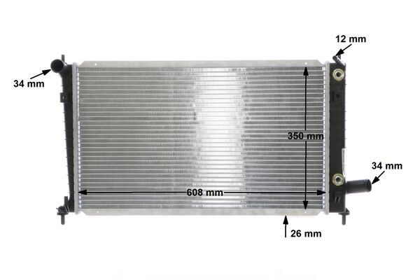 Radiator, engine cooling-11