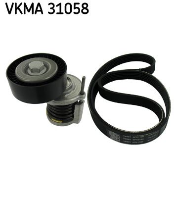 SKF VERTEVO VKMA 31058 V-ribbed belt set