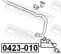 Link/Coupling Rod, stabiliser bar-1