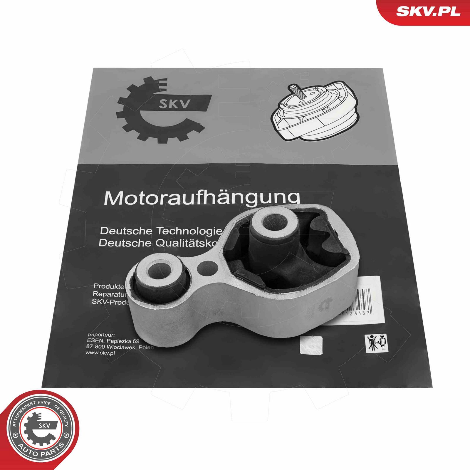 Mounting, engine
