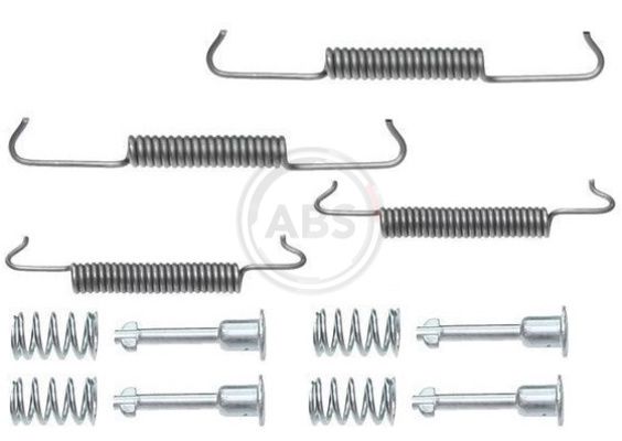 A.B.S. 0793Q Priedų komplektas, stovėjimo stabdžių trinkelės