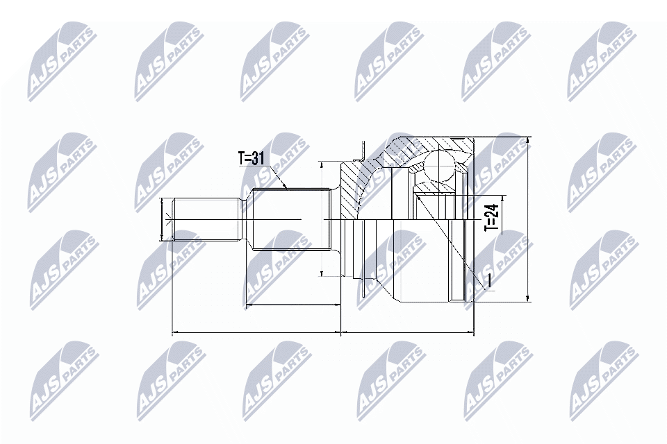 Joint Kit, drive shaft-1