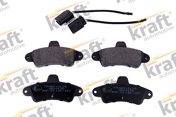 KRAFT AUTOMOTIVE 6012125 Brake pad set, disc brake