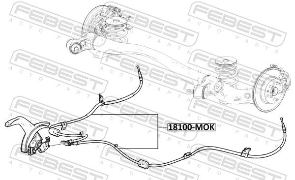 Cable Pull, parking brake-1