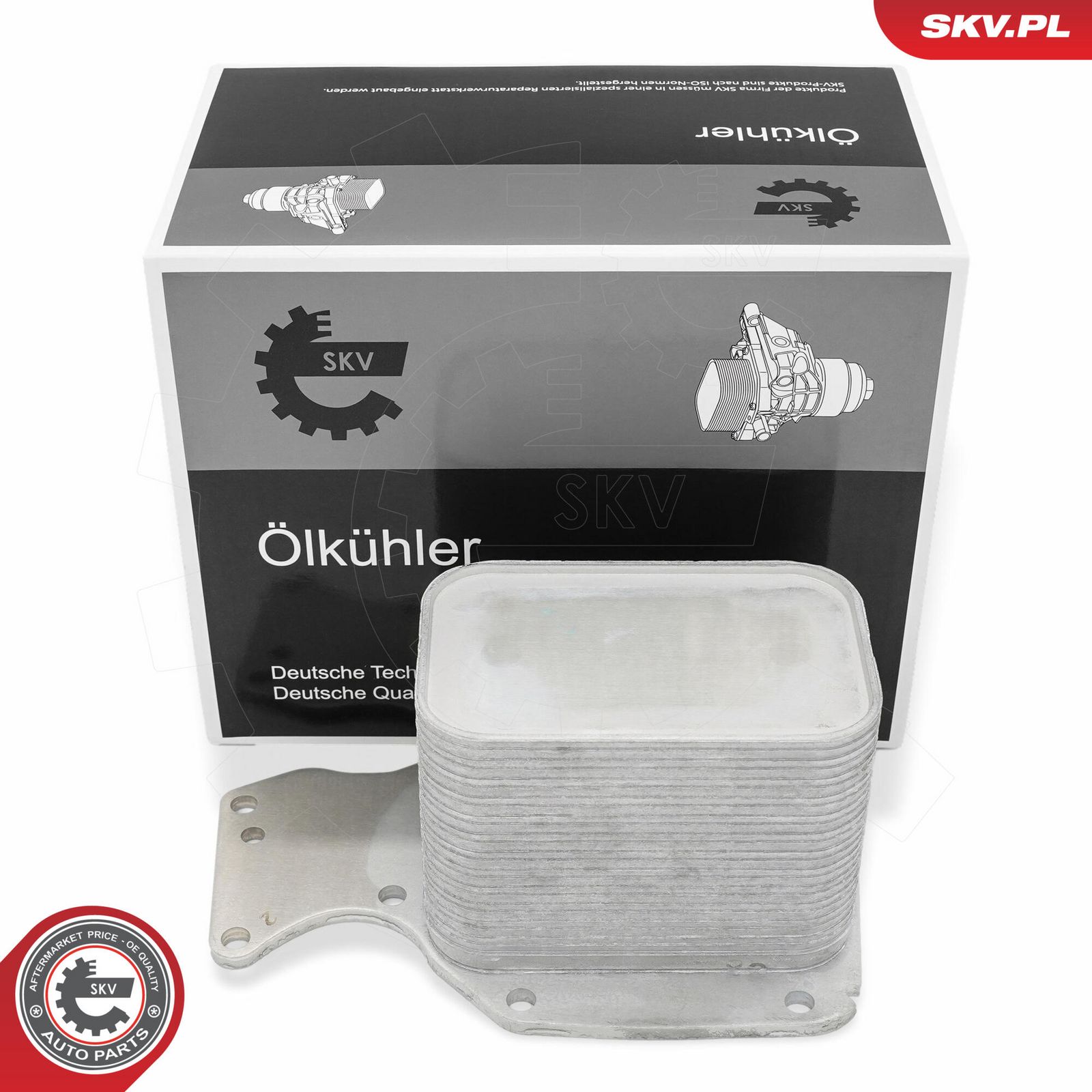 Oil Cooler, engine oil-3