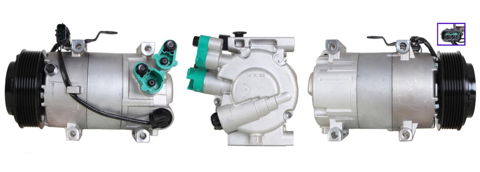 LUCAS ACP01380 Compressor, air conditioning