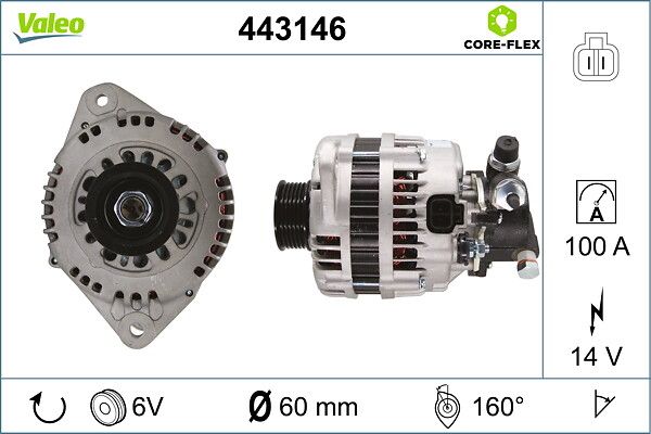 VALEO 443146 Alternator
