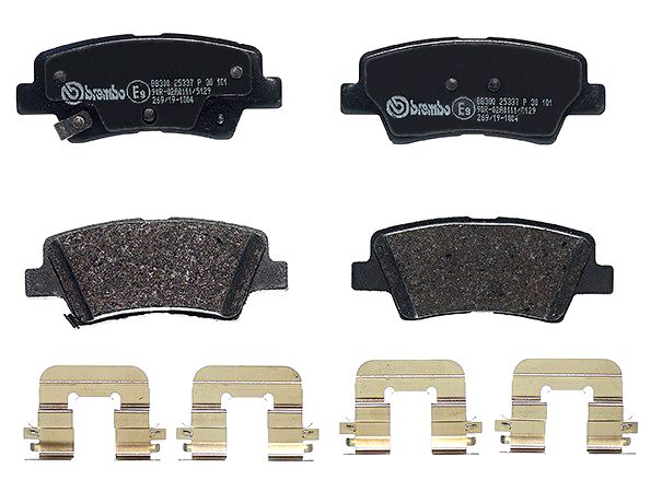 BREMBO P 30 101 Brake pad set, disc brake