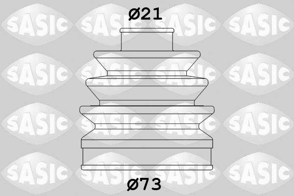 SASIC 9004660 Bellow kit, drive shaft