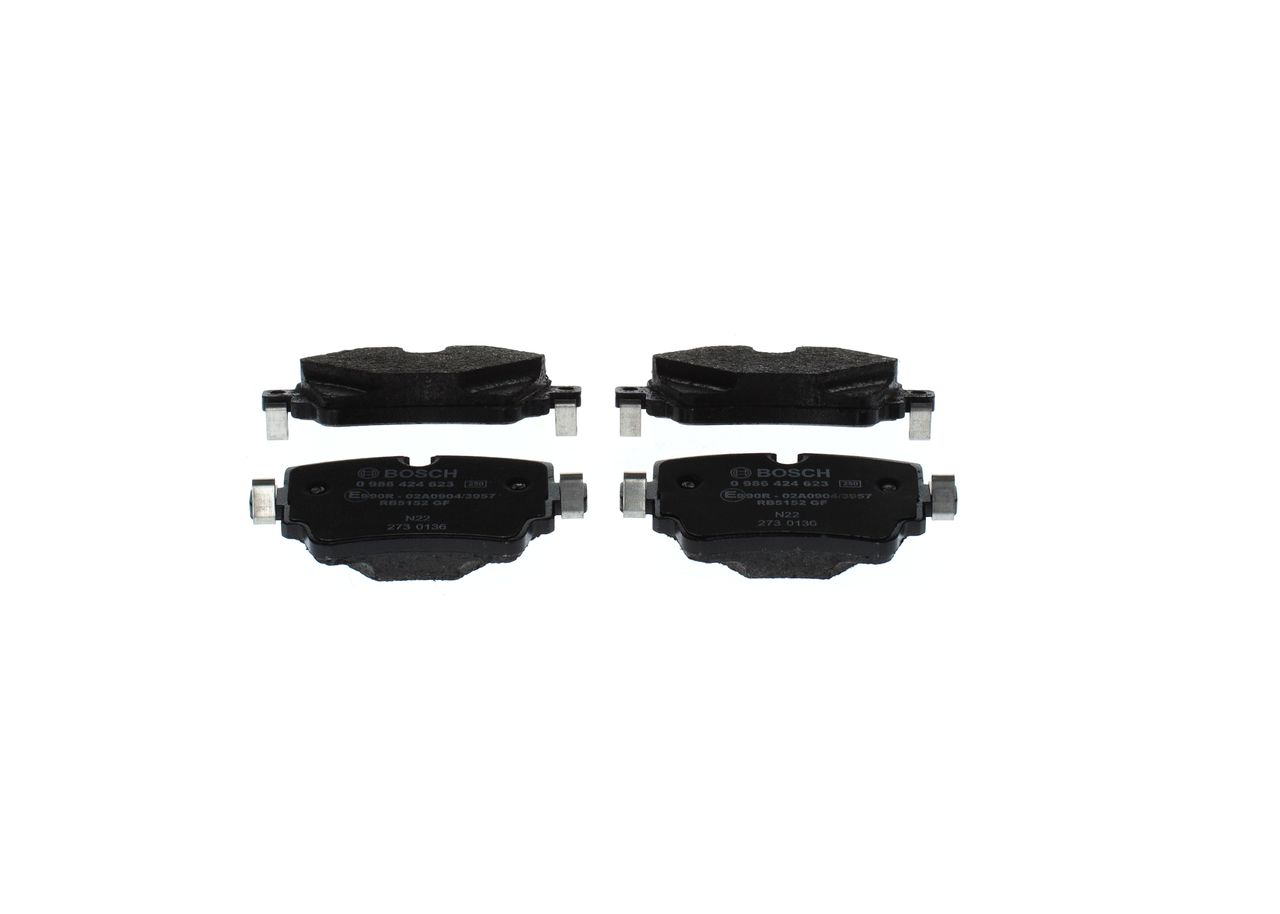 BOSCH 0 986 424 623 Brake pad set, disc brake