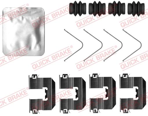 QUICK BRAKE 109-0034 Accessory kit, disc brake pad
