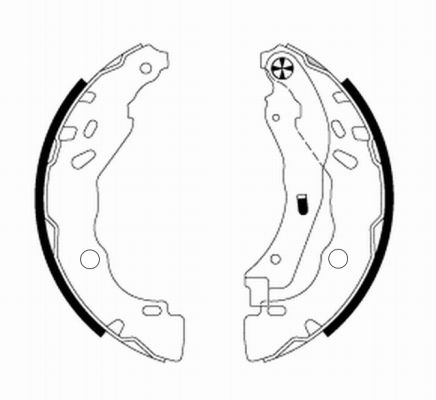 Brake Shoe Set-1