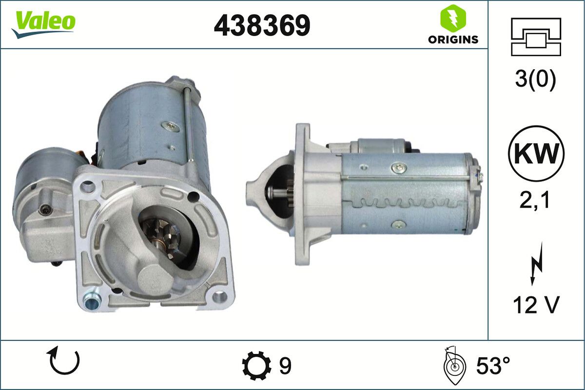 VALEO 438369 Starter