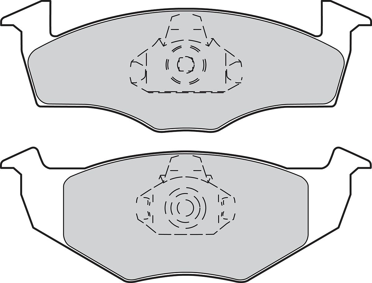Brake Pad Set, disc brake-1