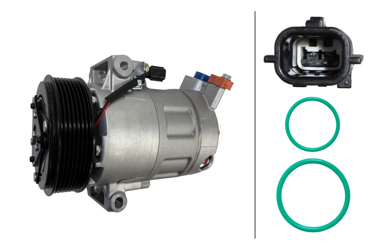 HELLA 8FK 366 202-181 Compressor, air conditioning