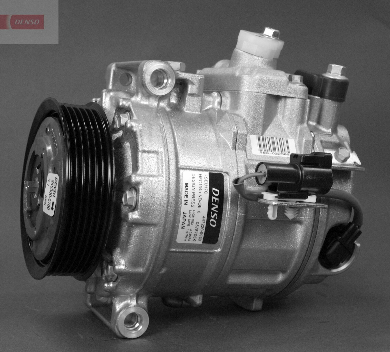 DENSO DCP14012 Compressor, air conditioning