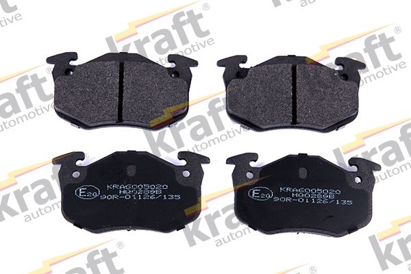 KRAFT AUTOMOTIVE 6005020 Brake pad set, disc brake