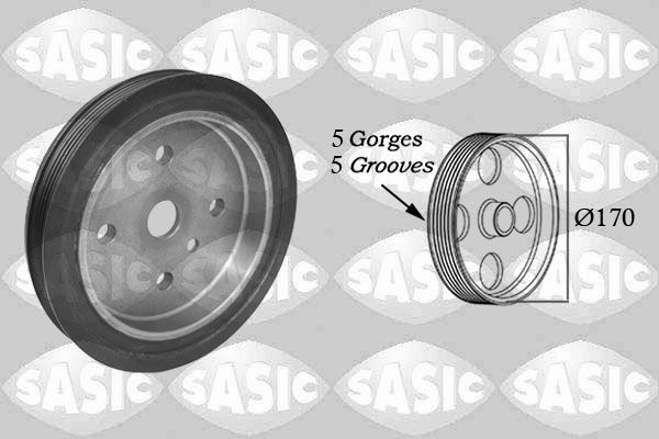 SASIC 2150062 Belt pulley, crankshaft