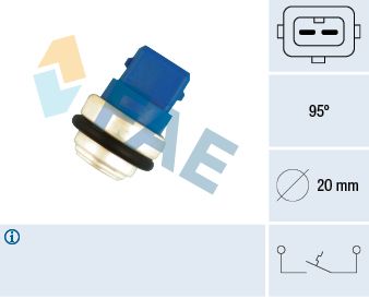 Temperature Switch, coolant warning lamp