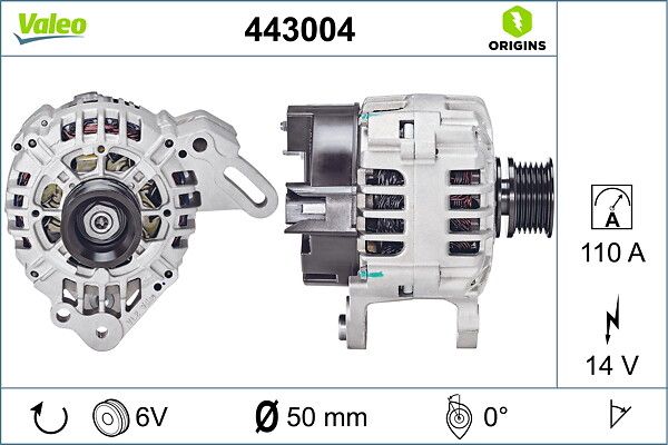VALEO 443004 Alternator