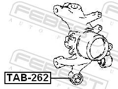 Mounting, control/trailing arm-1
