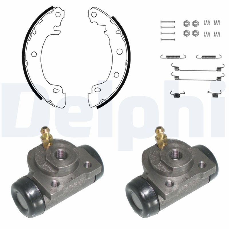 DELPHI KP981 Stabdžių trinkelių komplektas
